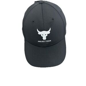 Under Armour Women's‎ Project Rock Snapback, Black / Mod Gray One Size New